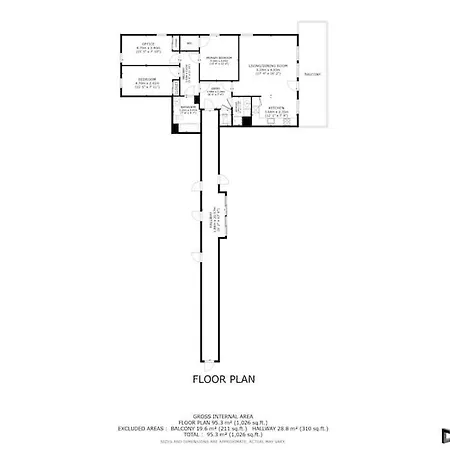 Spacious Flat Ideal For Working Or Events